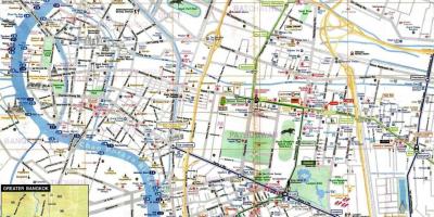 Mapa de mbk bangkok
